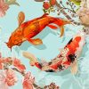 Tropical Koi Fish paint by numbers