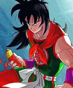 Yamcha Dragon Ball Anime paint by number