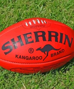 AFL Ball paint by numbers