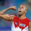 AFL Player paint by numbers