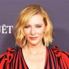 Actress Cate Blanchett paint by numbers