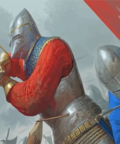 Agincourt Warriors paint by numbers