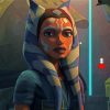 Ahsoka Tano Star Wars paint by number