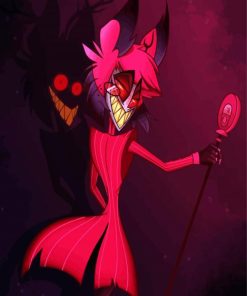 Alastor The Radio Demon Character paint by number