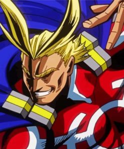 All Might Toshinori paint by number