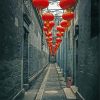 Alley In China paint by number