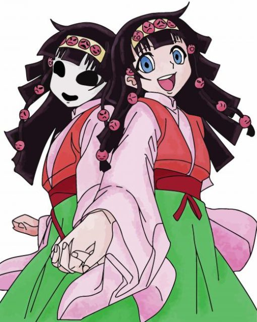 Alluka And Nanika paint by number