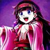 Alluka Zoldyck Anime Character paint by number