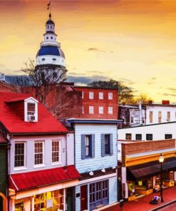 Annapolis Maryland paint by number