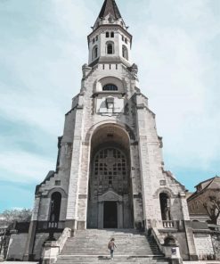 Annecy Cathedral paint by number