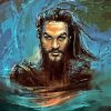 Aquaman paint by number