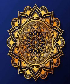 Arabesque Mandala paint by number