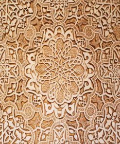 Arabesque Moroccan Design paint by number