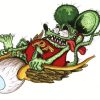 Art Rat Fink paint by number