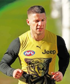 Australian Football League Dion Prestia paint by numbers