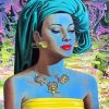 Balinese Girl Vladimir Tretchikoff paint by number