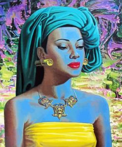 Balinese Girl Vladimir Tretchikoff paint by number