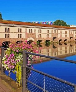 Barrage Vauban Strasbourg paint by numbers