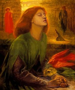 Beatrice By Rossetti paint by numbers