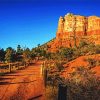 Bell Rock Trail paint by number