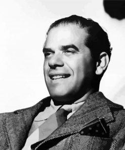 Black And White Frank Capra paint by numbers