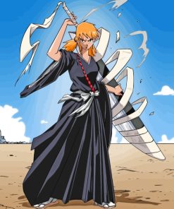 Bleach Ichigo Female paint by number