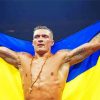 Boxer Oleksandr Usyk paint by numbers