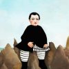 Boy On The Rocks Henri Rousseau paint by number