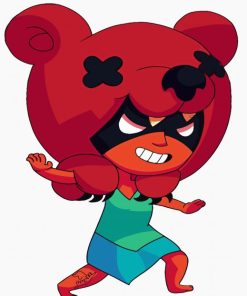 Brawl Stars Nita paint by number