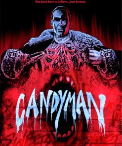 Candyman Horror Movie paint by number