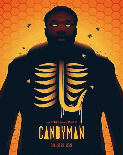 Candyman Illustration paint by number