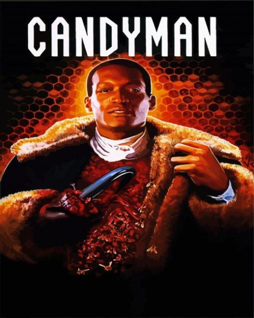 Candyman Poster paint by number