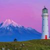 Cape Egmont Lighthouse paint by number