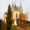 Castle Of Spirits Bojnice Castle Slovakia paint by number