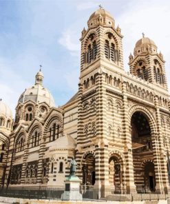 Cathedrale La Major Marseille paint by numbers