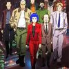 Characters Of Ghost In The Shell Arise Anime paint by number