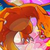 Charizard Art paint by number