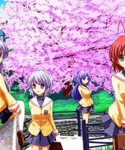 Clannad Anime paint by number