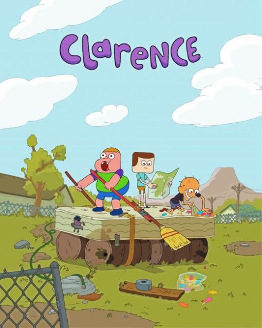 Clarence Animation paint by number