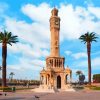 Clock Tower Izmir Turkey paint by number