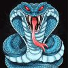 Cobra Snake Art paint by numbers