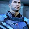 Commander Shepard Mass Effect Game paint by numbers