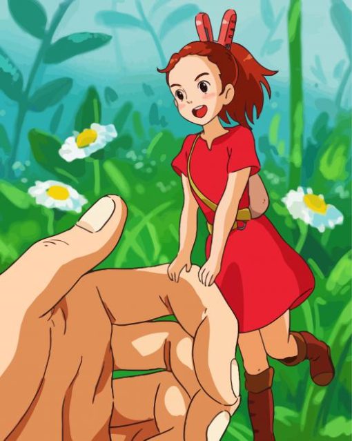 Cute Arrietty paint by number