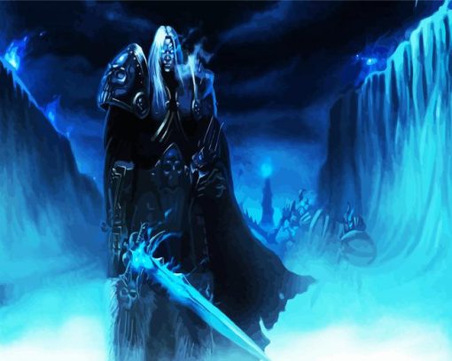 Dark Souls Arthas Menethil paint by number