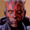 Darth Maul paint by numbers