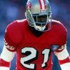 Deion Sanders American Footballer paint by number