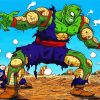 Demon Piccolo Dragon Ball Z paint by number