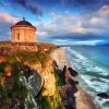 Derry Mussenden Temple paint by numbers