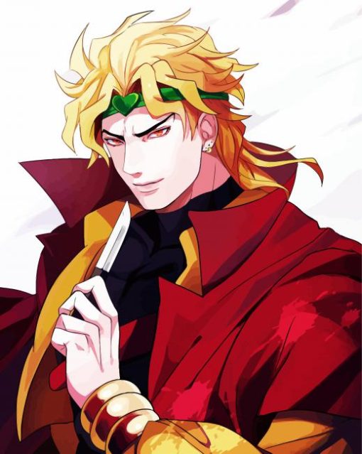 Dio Jojos Adventure paint by number