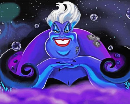 Disney Ursula paint by number